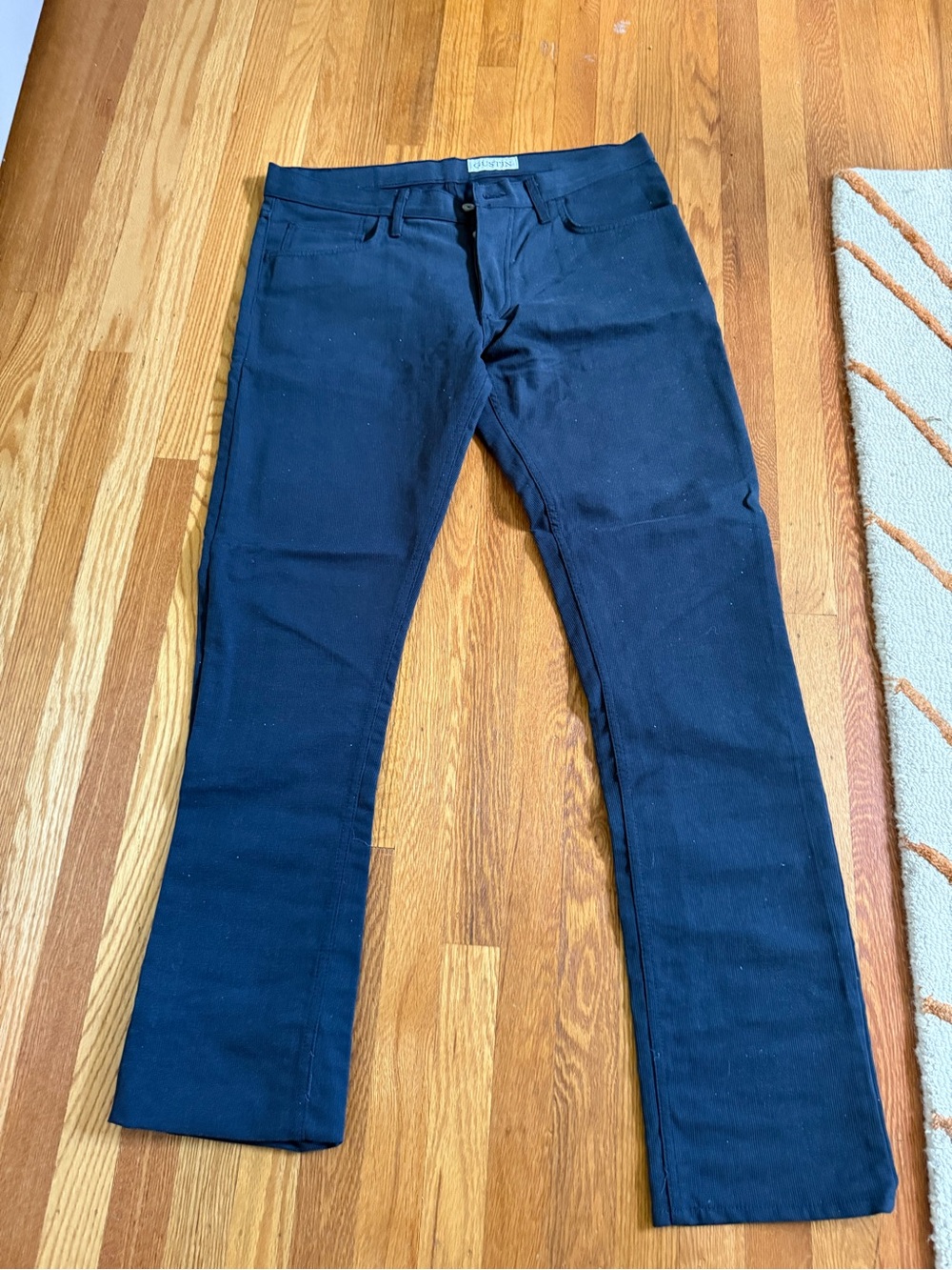 Gustin Men's Bootcut Jeans - Black